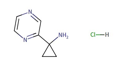 1-(Pyrazin-2-yl)cyclopropanamine hydrochloride