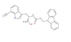 (S)-2-((((9H-fluoren-9-yl)methoxy)carbonyl)amino)-3-(7-cyano-1H-indol-3-yl)propanoic acid