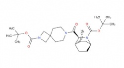 tert-butyl 7-[(1S,3S,4R)-2-(tert-butoxycarbonyl)-5-methylidene-2-azabicyclo[2.2.2]octane-3-carbonyl]-2,7-diazaspiro[3.5]nonane-2-carboxylate