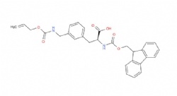 (S)-2-((((9H-fluoren-9-yl)methoxy)carbonyl)amino)-3-(3-((((allyloxy)carbonyl)amino)methyl)phenyl)propanoic acid