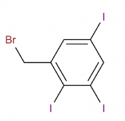 1-(bromomethyl)-2,3,5-triiodobenzene