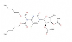 5'-deoxy-5-fluoro-2',3'-di-O-ethanoyl-N,N-di[(pentyloxy)carbonyl]cytidine