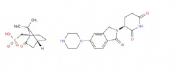 (S)-3-(1-oxo-5-(piperazin-1-yl)isoindolin-2-yl)piperidine-2,6-dione ((1S,4R)-7,7-dimethyl-2-oxobicyclo[2.2.1]heptan-1-yl)methanesulfonate