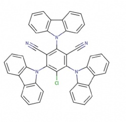 2,4,6-tri(9H-carbazol-9-yl)-5-chloroisophthalonitrile