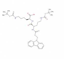 N2-((S)-2-((((9H-fluoren-9-yl)methoxy)carbonyl)amino)-5-((tert-butoxycarbonyl)amino)pentanoyl)-N6-(tert-butoxycarbonyl)-L-lysine