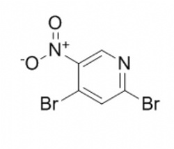 2,4-dibromo-5-nitropyridine