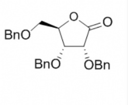 (3R,4R,5R)-3,4-bis(benzyloxy)-5-((benzyloxy)methyl)dihydrofuran-2(3H)-one