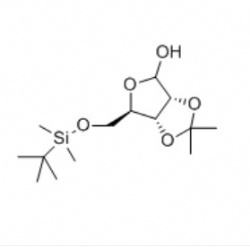 (3aR,6R,6aR)-6-(((tert-butyldimethylsilyl)oxy)methyl)-2,2-dimethyltetrahydrofuro[3,4-d][1,3]dioxol-4-ol