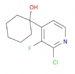 1-(2-chloro-3-fluoropyridin-4-yl)cyclohexanol