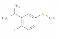 (4-fluoro-3-isopropylphenyl)(methyl)sulfane