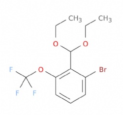 1-bromo-2-(diethoxymethyl)-3-(trifluoromethoxy)benzene