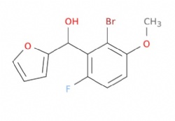 (2-bromo-6-fluoro-3-methoxyphenyl)(furan-2-yl)methanol