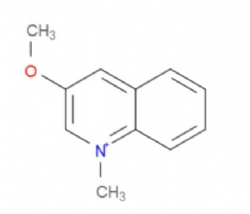 3-methoxy-1-methylquinolin-1-ium