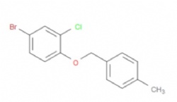4-bromo-2-chloro-1-((4-methylbenzyl)oxy)benzene