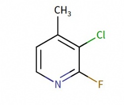 3-Chloro-2-fluoro-4-methylpyridine