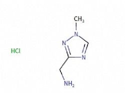 (1-methyl-1H-1,2,4-triazol-3-yl)methanamine hydrochloride