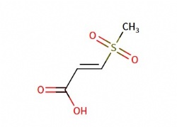(E)-3-methylsulfonylprop-2-enoic Acid