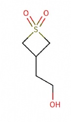 3-(2-Hydroxyethyl)-1lambda6-thietane-1,1-dione