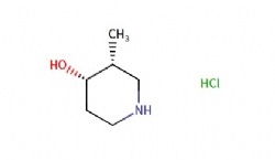 (3S,4R)-3-methylpiperidin-4-ol hydrochloride