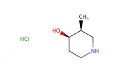(3S,4R)-3-methylpiperidin-4-ol hydrochloride