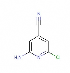 2-Amino-6-chloropyridine-4-carbonitrile