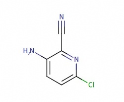 3-Amino-6-chloropyridine-2-carbonitrile