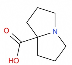 hexahydro-1H-pyrrolizine-7a-carboxylic acid