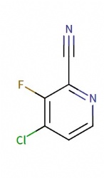 4-Chloro-3-fluoro-2-pyridinecarbonitrile