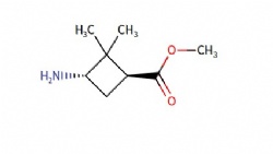 Rel-methyl (1R,3R)-3-amino-2,2-dimethylcyclobutane-1-carboxylate
