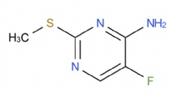 5-Fluoro-2-(methylthio)pyrimidin-4-amine