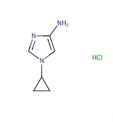 1-Cyclopropyl-1H-imidazol-4-amine hydrochloride