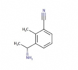 3-[(1R)-1-Aminoethyl]-2-methylbenzonitrile