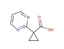 1-(Pyrimidin-4-yl)cyclopropanecarboxylic acid