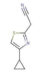 2-(4-Cyclopropylthiazol-2-yl)acetonitrile