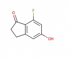 7-Fluoro-5-hydroxy-2,3-dihydro-1H-inden-1-one