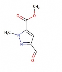 Methyl 3-formyl-1-methyl-1H-pyrazole-5-carboxylate