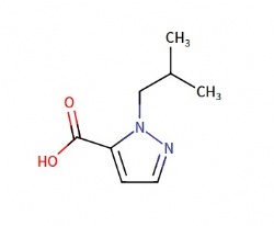 1-(2-methylpropyl)-1H-pyrazole-5-carboxylic acid