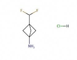 3-(Difluoromethyl)bicyclo(1.1.1)pentan-1-amine hydrochloride