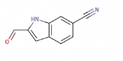 2-Formyl-1H-indole-6-carbonitrile