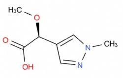 (2S)-2-methoxy-2-(1-methyl-1H-pyrazol-4-yl)acetic acid