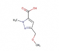 3-(Methoxymethyl)-1-methyl-1H-pyrazole-5-carboxylic acid