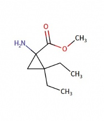 Methyl 1-amino-2,2-diethylcyclopropane-1-carboxylate