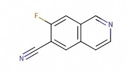 7-fluoroisoquinoline-6-carbonitrile