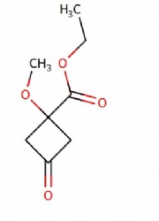 Ethyl 1-methoxy-3-oxocyclobutanecarboxylate