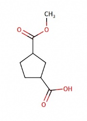 3-(Methoxycarbonyl)cyclopentane-1-carboxylic acid