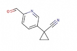 1-(6-Formyl-3-pyridinyl)cyclopropanecarbonitrile