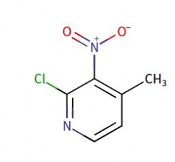 2-Chloro-4-methyl-3-nitropyridine