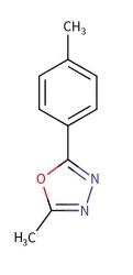 2-methyl-5-(p-tolyl)-1,3,4-oxadiazol