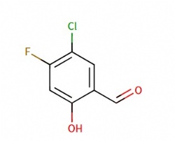 5-chloro-4-fluoro-2-hydroxybenzaldehyde