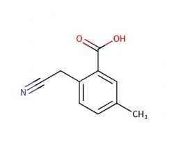 2-(cyanomethyl)-5-methylbenzoic acid